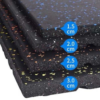 China Custom Colors Sound Insulation Acoustic Rubber Matting For Indoor Playground for sale