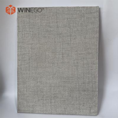 Chine Matériau recyclable écologique PET Panneaux acoustiques Tissu Finition 9 mm 12 mm Épaisseur à vendre