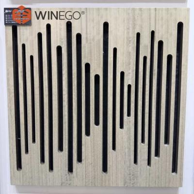 China 0.95 NRC Sound Absorbing Acoustic Wall Art Panels For Recording Studio for sale