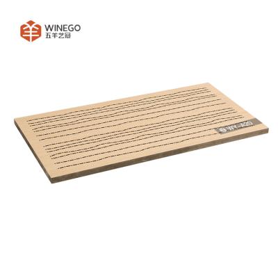 China OEM Panel artístico acústico de bajas emisiones absorbente de sonido materiales sostenibles en venta