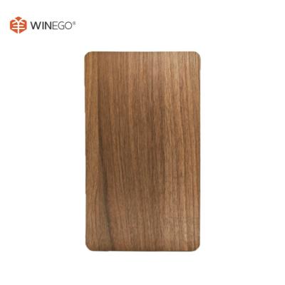 China Decorative Laminate Wall Panels European Slanted Texture Shadow Veneer Finish for sale