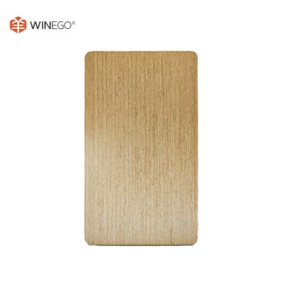 China Oak Veneer Laminated MDF Wall Panels , Laminate Wall Planks 9mm-18mm Thick for sale