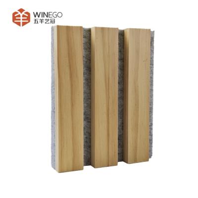 China High-Performance Wood Slat Panels For Acoustics And Aesthetic Refinement for sale