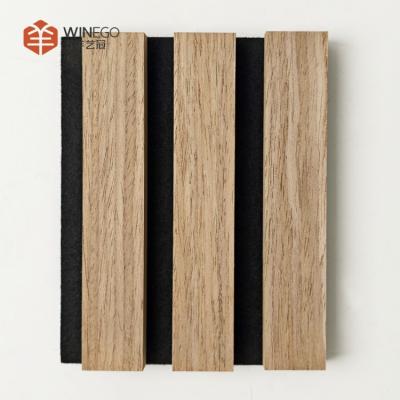 China Eco-Friendly Wood Slat Acoustic Panel Durable And Stylish Acoustic Design for sale