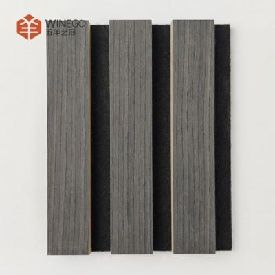 China Contemporary Wood Slat Acoustic Panel Innovative And Customizable for sale