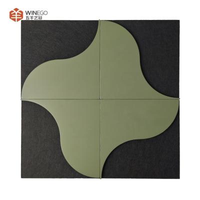 China Designed And Modern  Wood Slat Acoustic Panels With Different Color For Wall for sale