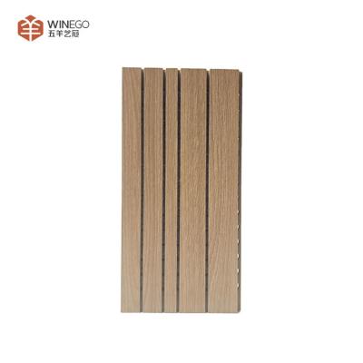 China Modern Grooved Acoustic Panels With Different Color For Wall for sale