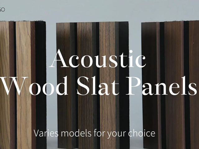 High-Performance Wood Slat Panels For Acoustics And Aesthetic Refinement