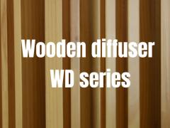 Customizable Finish Wood Acoustic Diffuser Panels 250mm Thick For Walls