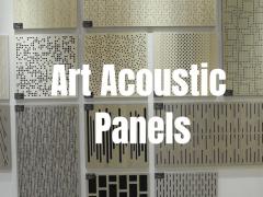 Wood Perforted Acoustic Wood Ceiling Panels Sound Absorption And Art Decoration