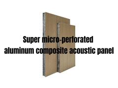 MDF Micro Perforated Acoustic Panels 12mm 15mm 18mm For Indoor Ceiling And Wall