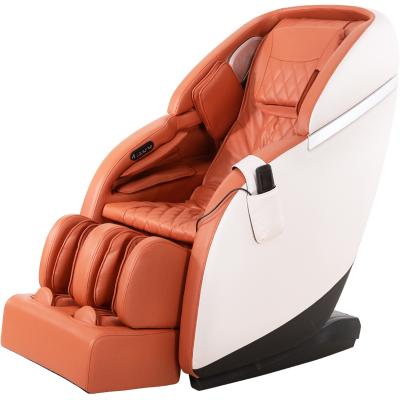 China Tooth System MSTAR Blue OEM 4D Electric Rocking Shiatsu L Shape Full Body Office Massage Chair High Quality for sale