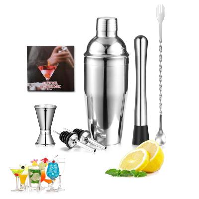 China Unique Bartender Kit Cocktail Shaker Set Stainless Steel Shaker Tool Gift Set Manufacture Plated Gold Matte Martini Custom Logo Cocktail Bar for sale