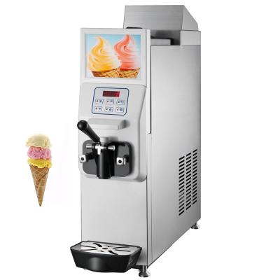 China Mini EASY-USE Bakery Cooler Desktop Soft Ice Cream Making Machine for sale