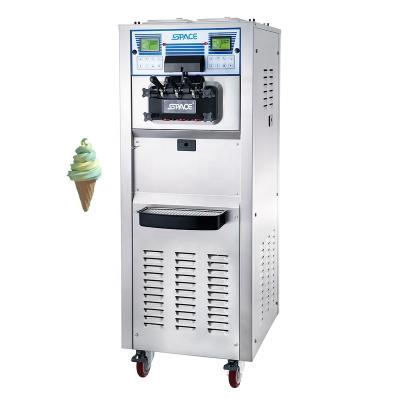 China Car Home Used Commercial Ice Cream Stand Machine Ice Cream 3 Flavors Mixer for sale