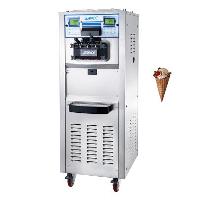 China Snack Factory Good Quality 2 +1 Mix Flavors Snow Iced Snack Making Machine for sale