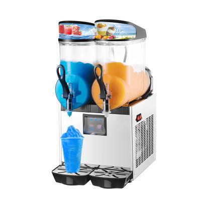 China Commercial ice slushie slushie machine slush ice cream machine independent space power grade slurpee 220V frozen drink for sale