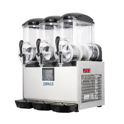 China Professional frozen slush machine beverage independent control supplier automatic slush ice machine with 3 bowls for sale for sale