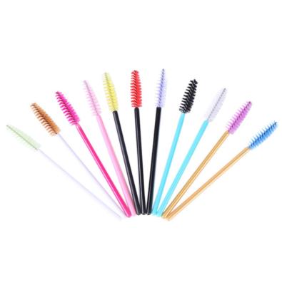 China Clean Your Lashes Disposable Mascara Brush Customized Customized Eyelash Brush Color Lash Stick Hot Selling Brush for sale