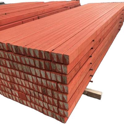 China Modern type pine LVL plywood glulam beams wood laminated beams for bridge housing construction for sale