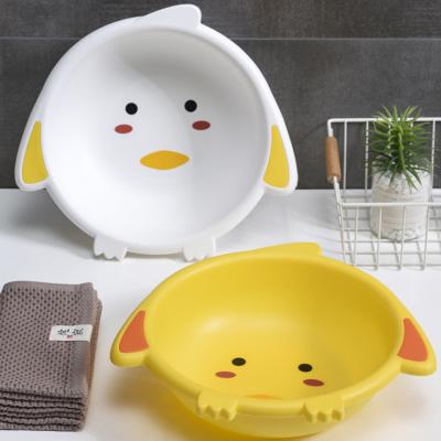 China High Quality Portable Newborn Foot Bath Basin Plastic Thicken Wash Basins For Child Baby Sink for sale