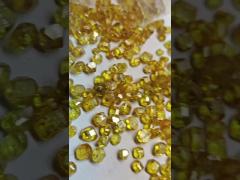 yellow rough diamond