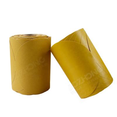 China Sandpaper Roll Disc Roll Car Sanding Sanding Paper For PSA Automotive 127MM Sanding Roll for sale