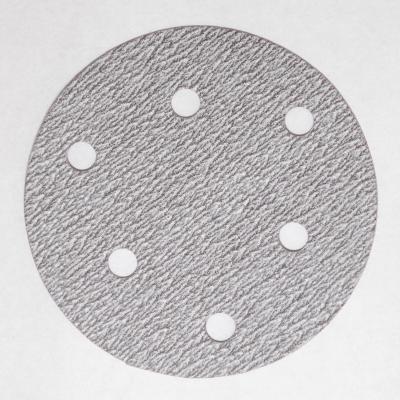 China High Quality Durable 5 Disc Aluminum Oxide White Sanding Disc In 125 Mm 3 Inch 75 Mm 6 Inch 152 Mm for sale