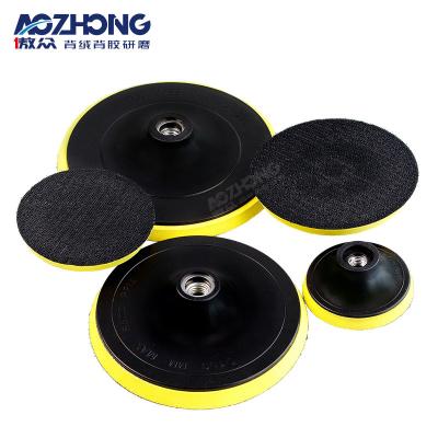 China Durable Sanding Pad Sticker Backing Plate For Discs 150mm 125mm And 200mm Diameter for sale