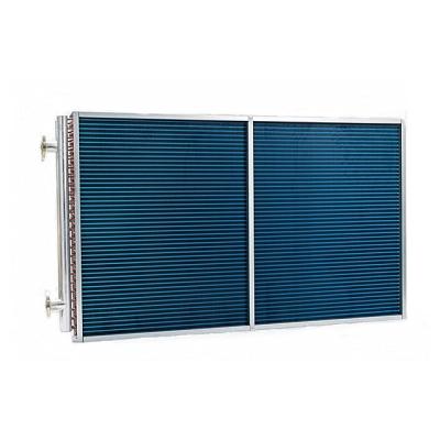 China Corrugated/Louvered/Flat Fin Type Benrun Heat Pump Vaporizer Air Conditioner Condenser Coil Water Heat Exchanger For Steam Boiler Machine for sale