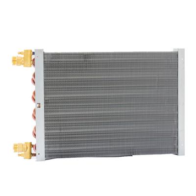 China Benrun Dehumidifier Corrugated / Louvered / Flat Core 9.52 Copper Tube Fin Type Air Cooled Heat Exchanger for sale