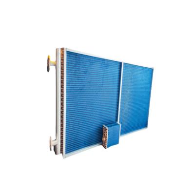 China Huge SS304 Aluminum Stainless Steel Tube SS304 Cold Fin Air To Water Corrugated / Louvered / Flat Type Heat Exchanger for sale