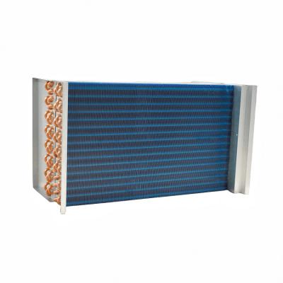 China Corrugated / Louvered / Flat Fin Type AB Sides Nitrogen Tube Heat Exchanger Coil Cooler For Chemical for sale