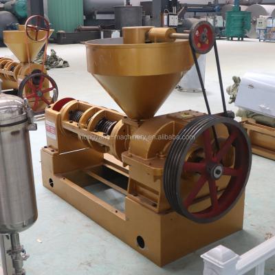 China Edible Oil Production Factory Price Cold And Hot Pressing Oil Press Machinery / Sunflower Oil Expellers for sale