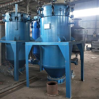 China Vertical Vacuum Sheet Liquid Filtering Filter / Auto Discharge Residual Filter Machinery / Filtering Equipment for sale