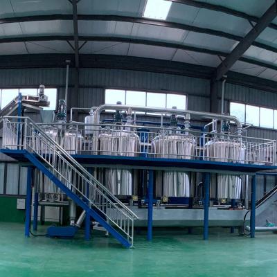 China Environmental Friendly 50T / D Large Scale Animal Fat Boil Oil Equipment Butter Processing Equipment for sale