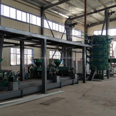 China food & Beverage Plant 200 Tons/Day Black Seed Oil Pressing, Solvent Extraction And Oil Refining Equipment for sale