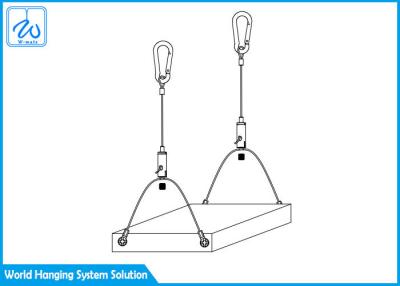 Cina corredo d'attaccatura del cavo speciale di 1.5mm, kit di cablaggi della luce del pendente della lampada di pannello/LED in vendita