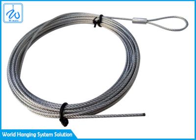 China Safety Cord With Attenuator 7x7 Stainless Steel Wire Rope 1.5mm Steel Cable Sling for sale