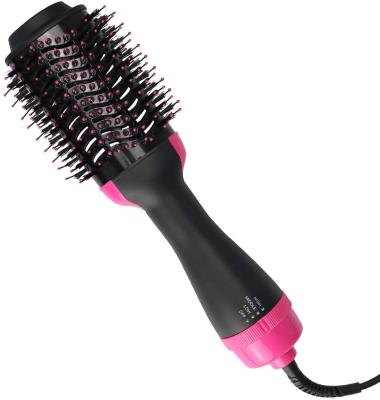 China Professional Salon Tools Top Selling Amazon 3in1 Wet Hair Fast Drying Ionic Hot Air Volumizer Blow Out Pro Brush Hair Dryer Brush Comb for sale