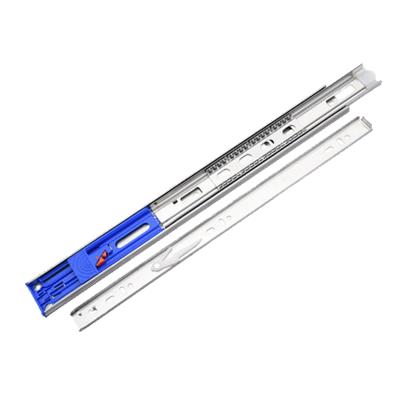 China New European Section Connected Steel Ball Slide Soft Closing Hydraulic Drawer Slide for sale