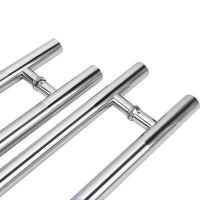 China Suppliers high quality contemporary 304 stainless steel glass door handles for sale