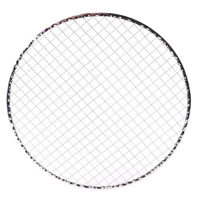 China Easily cleaned disposable grill net with round stainless steel edge for sale