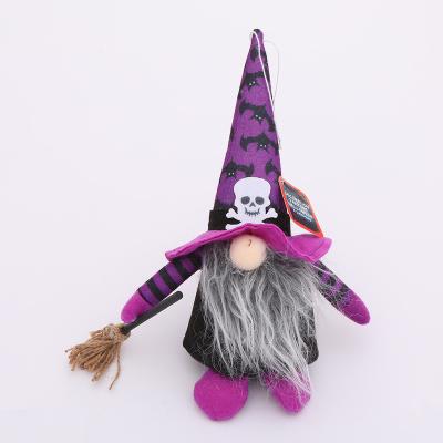 China Hanging Toy Haunted House Layout Props Activity Decoration Pumpkin Ghost Witch Dolls Festival Bar Party Bar Ornament for sale