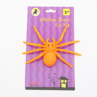 China Realistic Activity Decoration Plant Spider Figures Toy Spider Animal Model For Halloween Crawling Prank Props Scary Party Decorations for sale