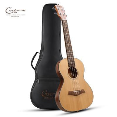 China Solid Walnut 26inch Tenor Ukulele With Slim Design For Travel for sale