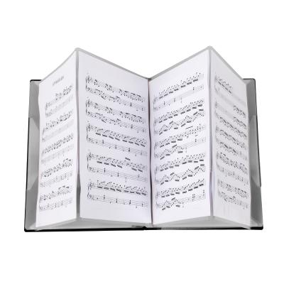 China Suit For All Kinds Of INSTRUMENTS Hricane a4 No Slip No Reflective Music Folder For Spread Music Sheets To 4-Sided Pockets OEM Services for sale