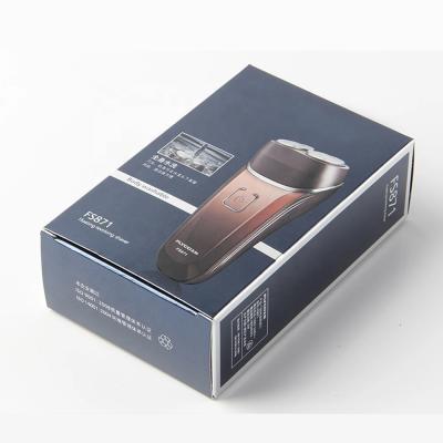 China Recyclable Custom Folding Printing Paper Packaging Shaver Men Shaving Box for sale