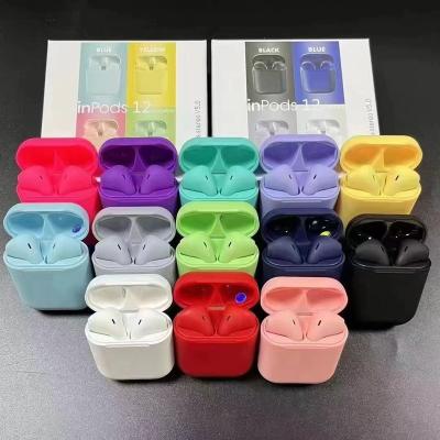 China Viable Frosted Stereo Wireless Earbuds Macaron Earbuds 9D TWS Earbuds pro4 i12 i7 gen2 gen3 PRO2 ANCseries Sports for sale