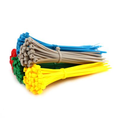 China Cable Ties Manufactures In China Self Locking Colorful Nylon Cable Wrap Ties Assorted Sizes 100Pack 5*200mm for sale